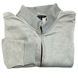 Urban Frontier NEW Mens 1/4 Quarter Zip Sweatshirt Gray Size XXL Casual Active